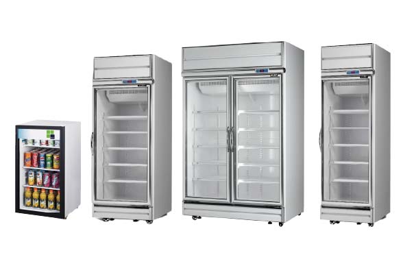 直立式玻璃展示系列